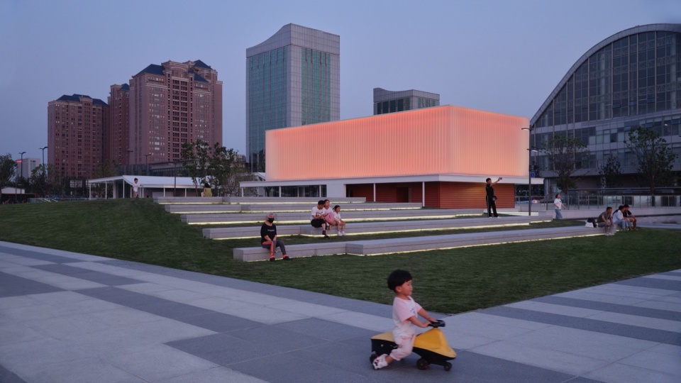 kunshan city square the above ground landscape architecture by dazhou and associates