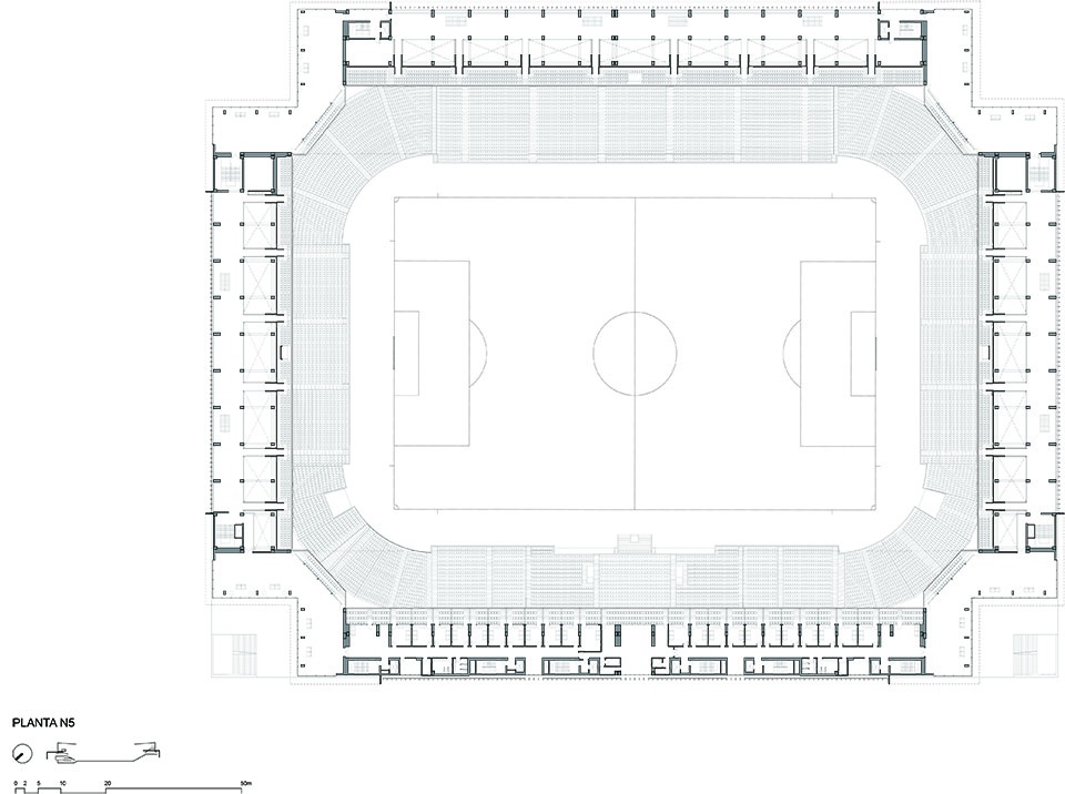 modernization project of universidad catolica stadium by idom