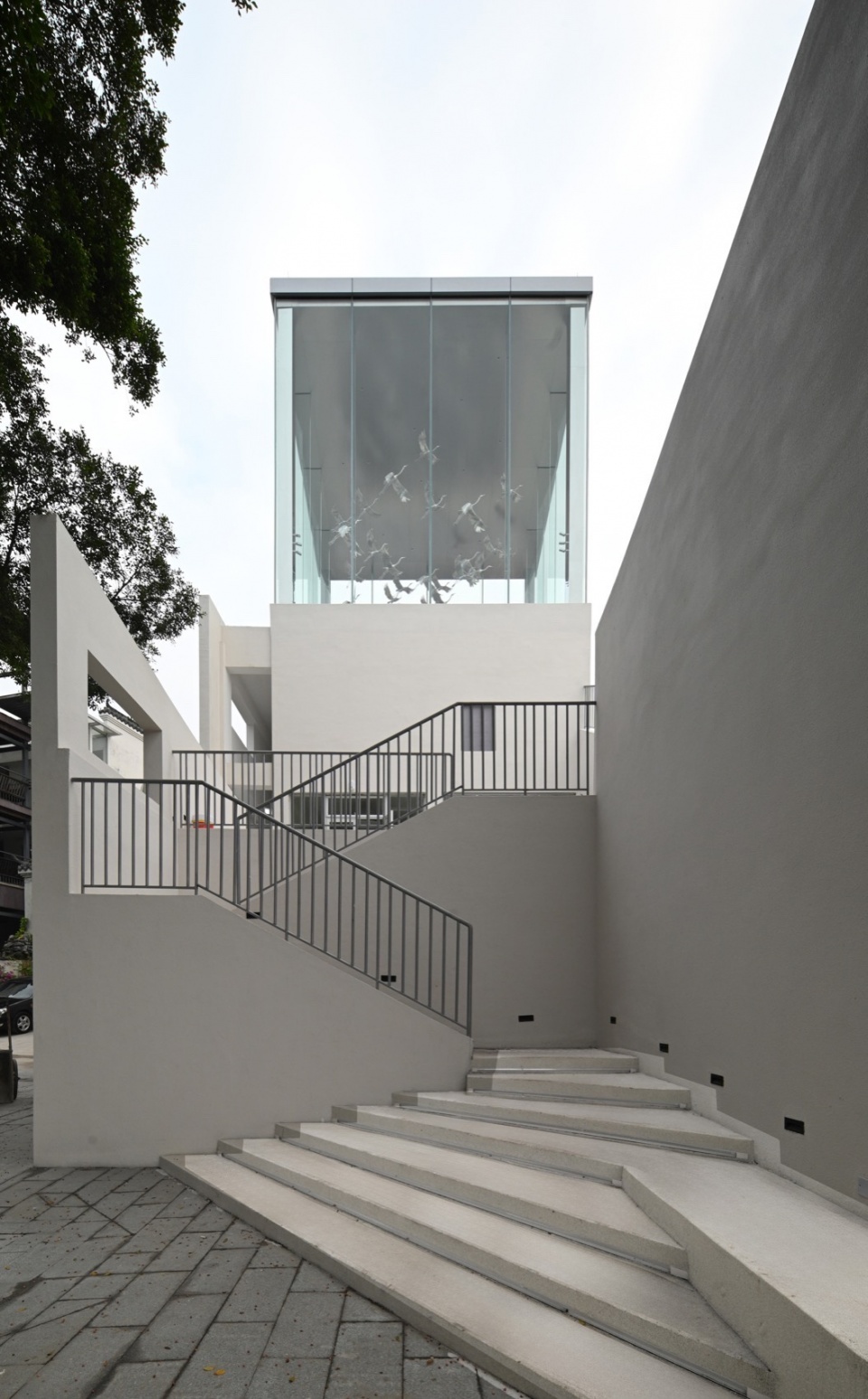 yanqian art center by vantree design