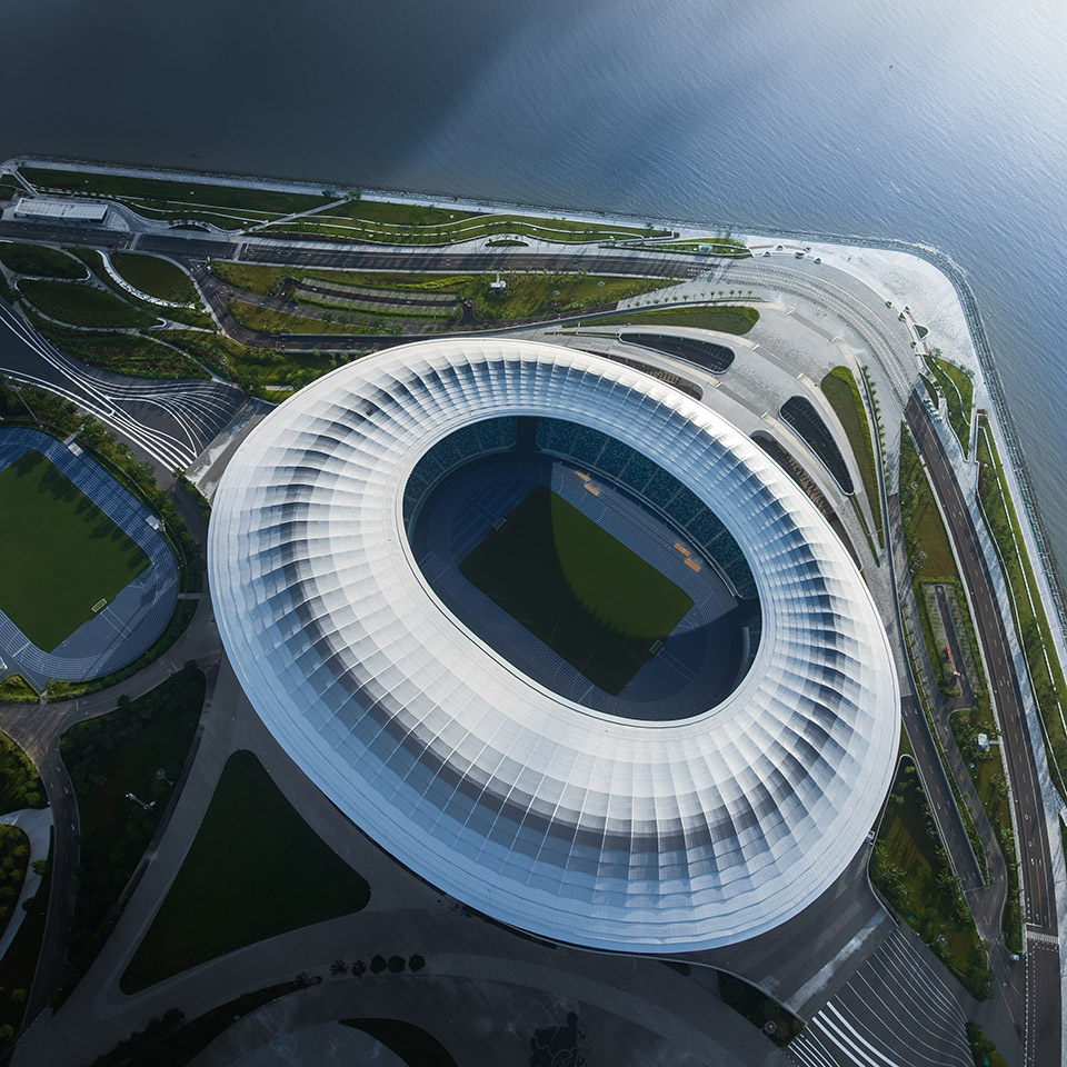 Greater Bay Area Sports Centre by Zaha Hadid Architects