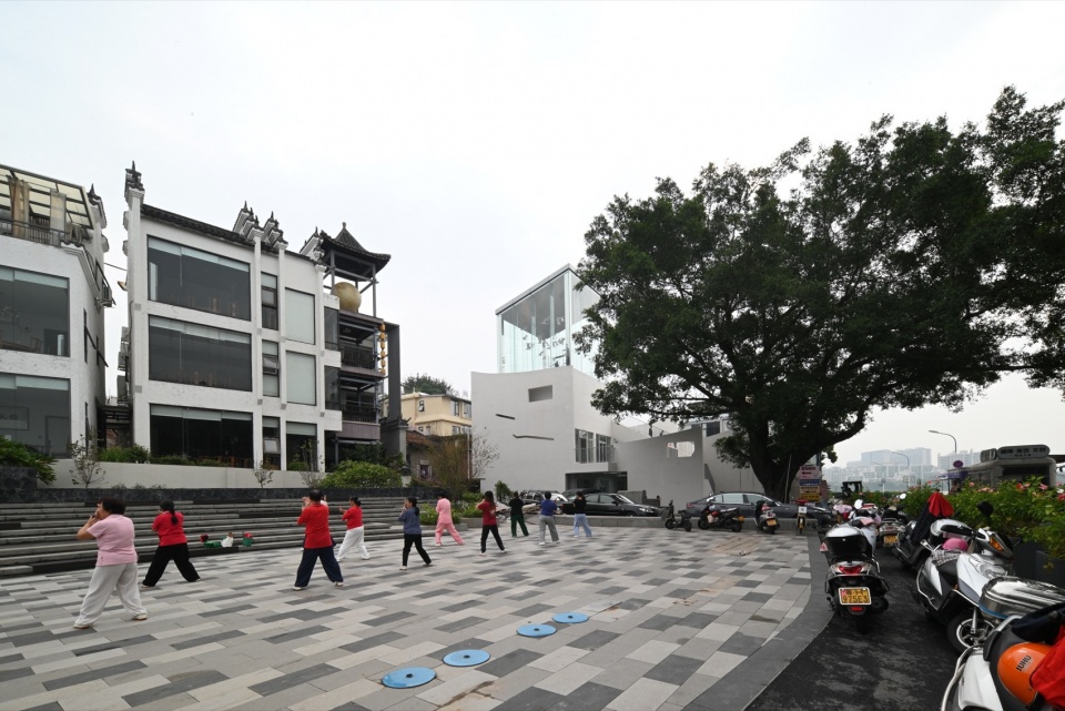 yanqian art center by vantree design
