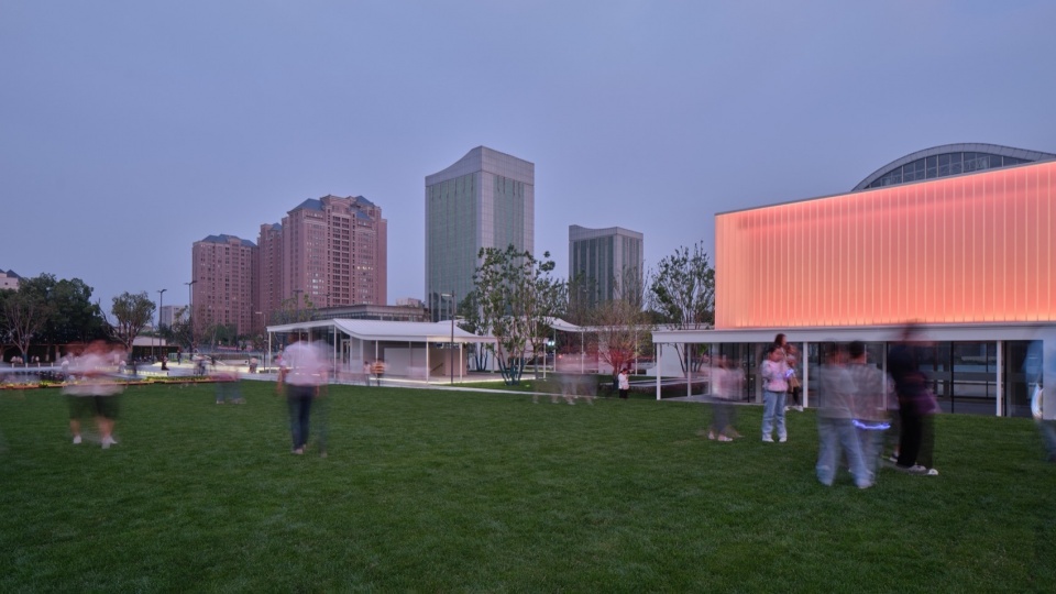 kunshan city square the above ground landscape architecture by dazhou and associates