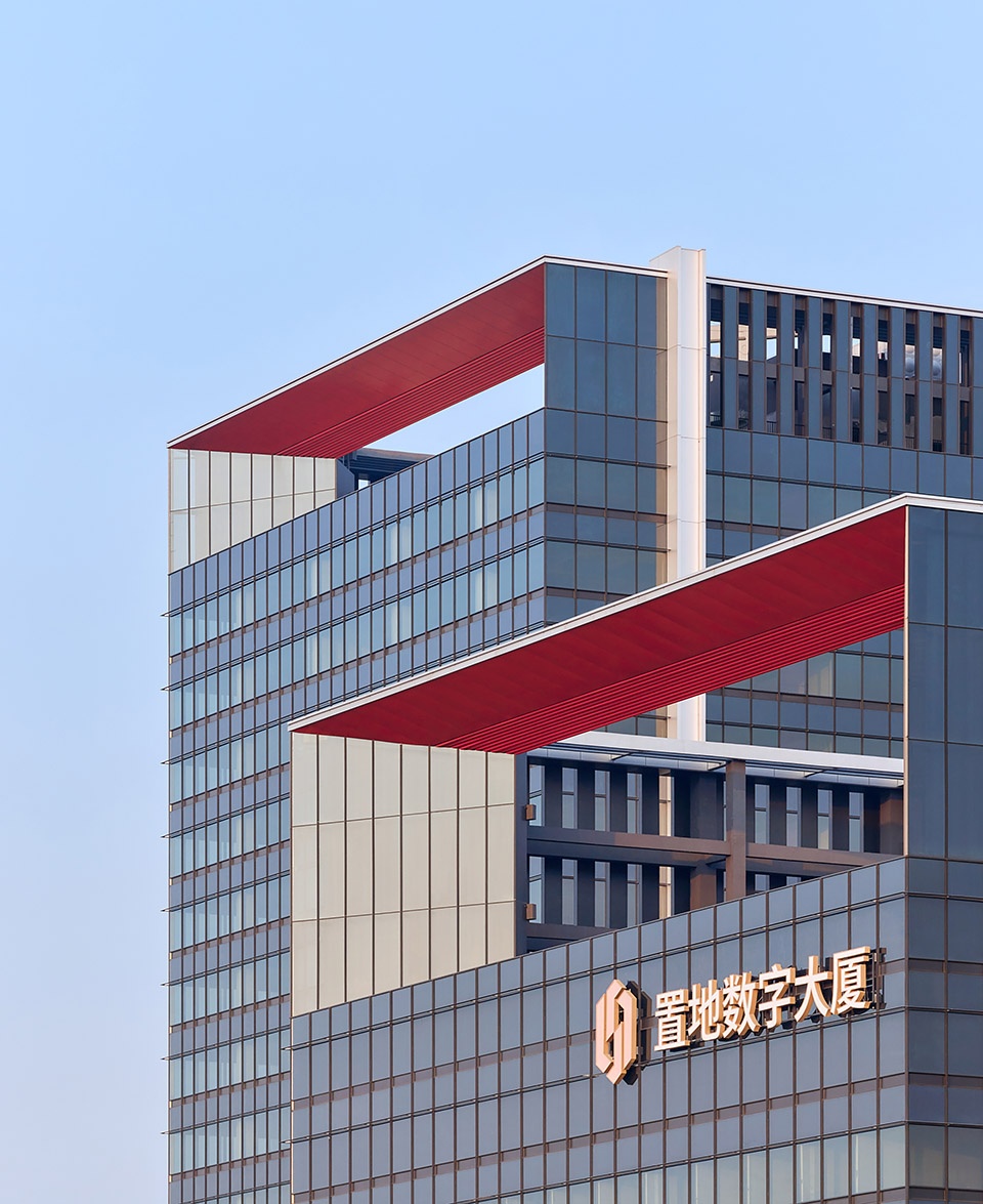 china resources land center office tower by dushe
