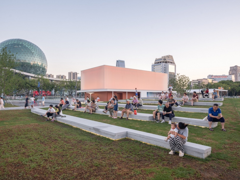 kunshan city square the above ground landscape architecture by dazhou and associates