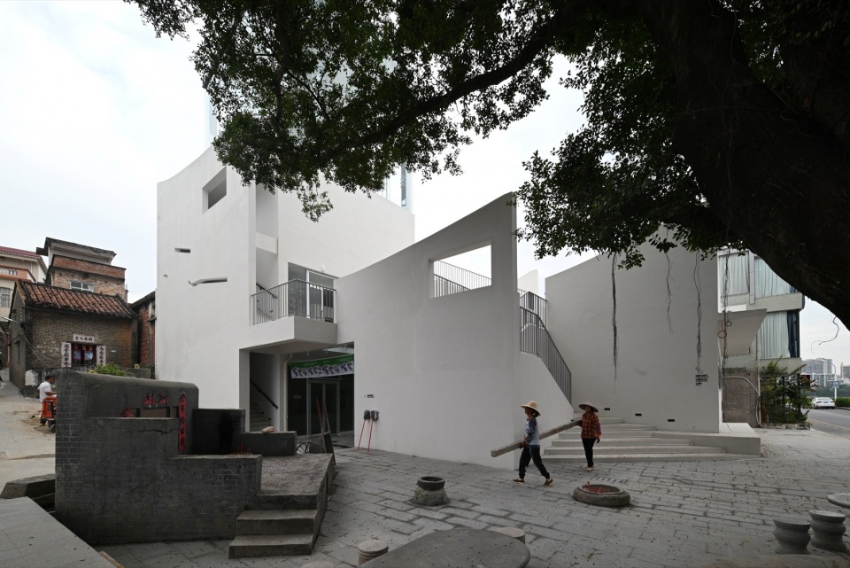 yanqian art center by vantree design