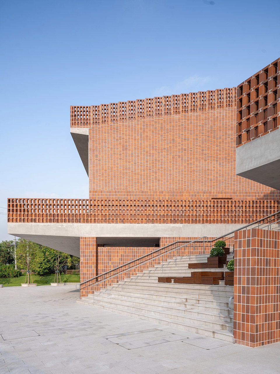langtou gengxue education centre by fcjz