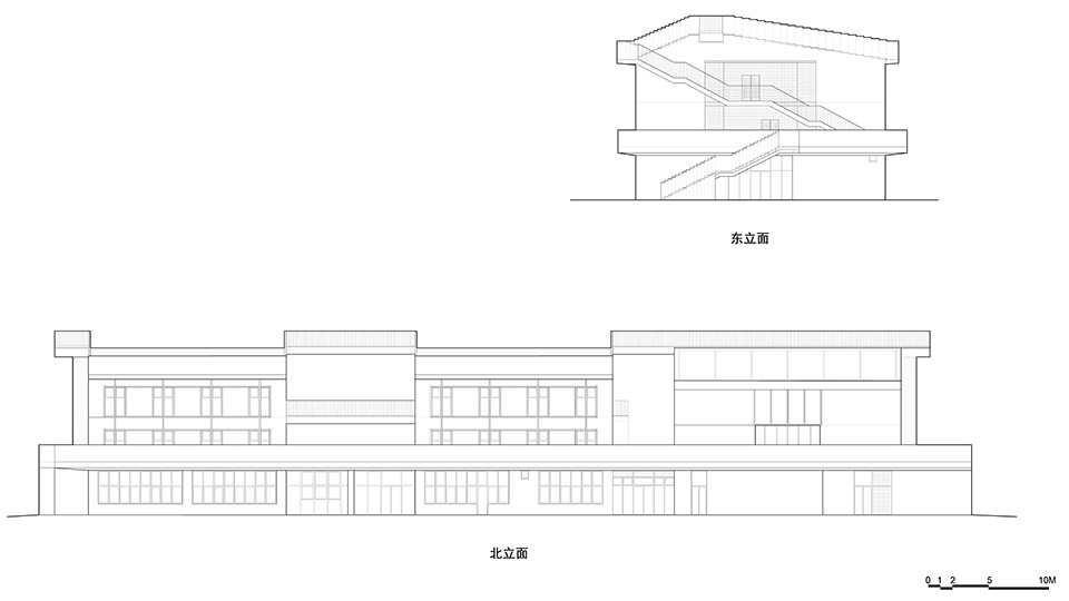 langtou gengxue education centre by fcjz