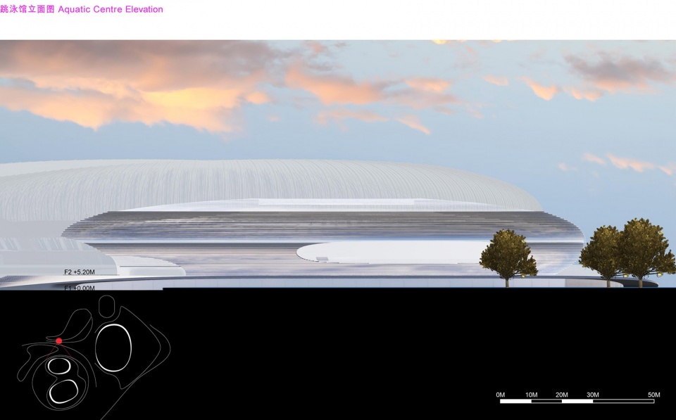 Greater Bay Area Sports Centre by Zaha Hadid Architects