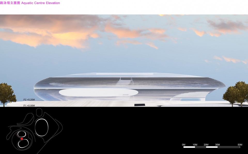 Greater Bay Area Sports Centre by Zaha Hadid Architects