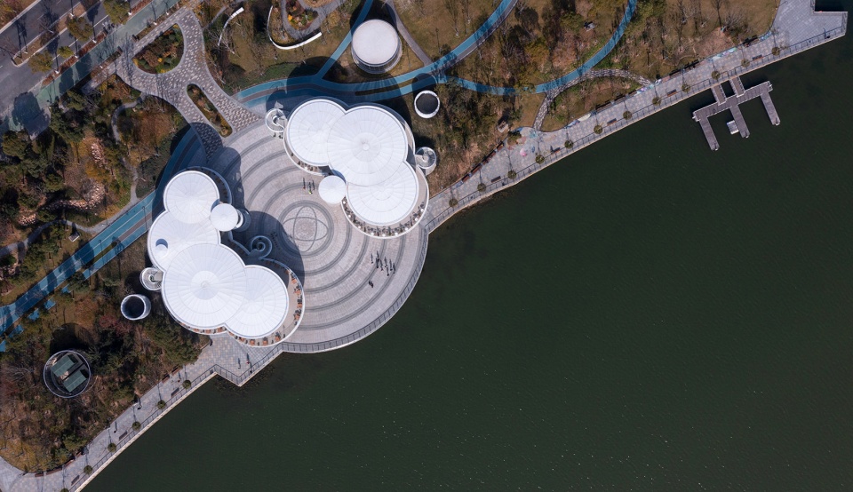 renovation of dishui lake landscape by aisa