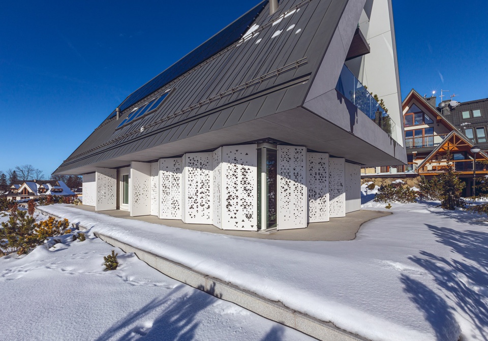 the house with a private giewont mountain by bxb studio boguslaw barnas