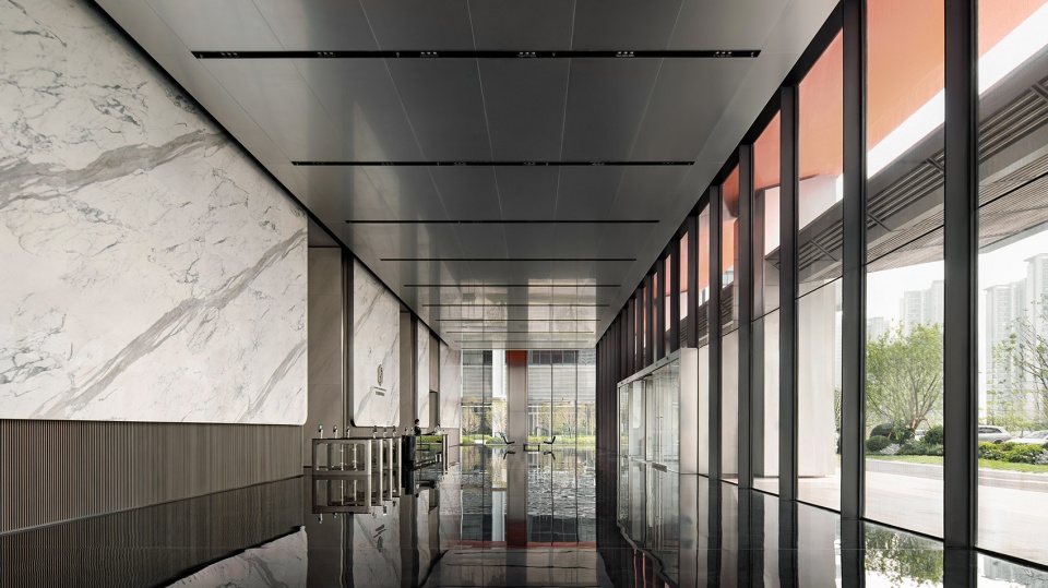 china resources land center office tower by dushe
