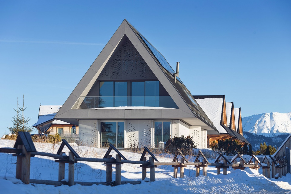 the house with a private giewont mountain by bxb studio boguslaw barnas