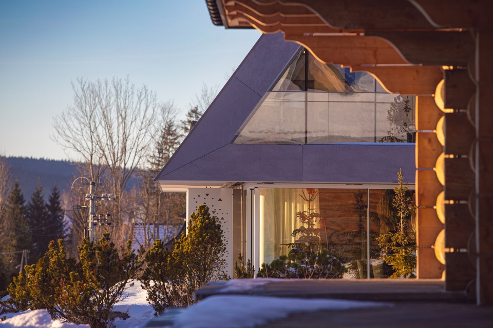 the house with a private giewont mountain by bxb studio boguslaw barnas
