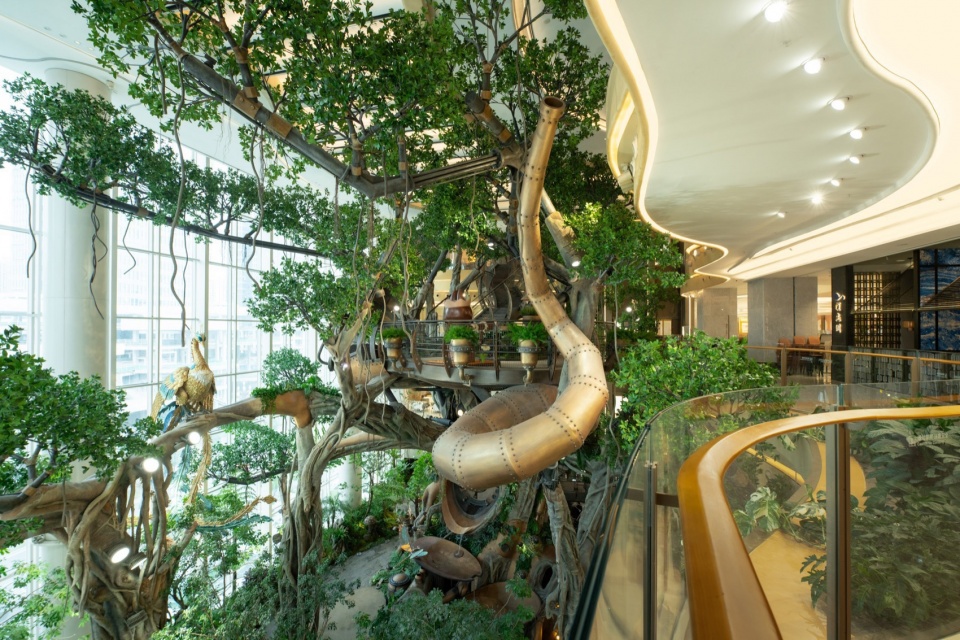 Overall Wonder Tree Installation Design