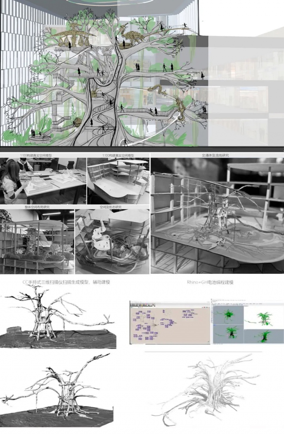 Overall Wonder Tree Installation Design ken