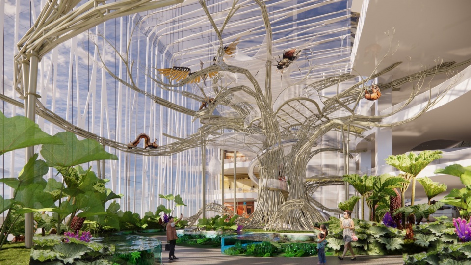 Overall Wonder Tree Installation Design