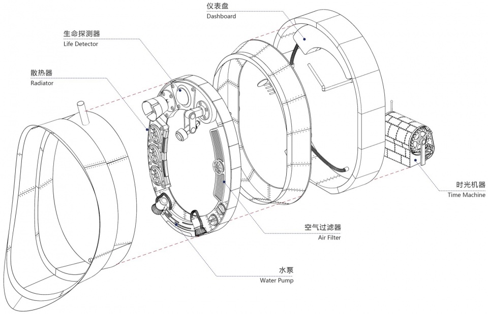Overall Wonder Tree Installation Design
