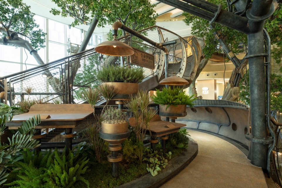 Overall Wonder Tree Installation Design