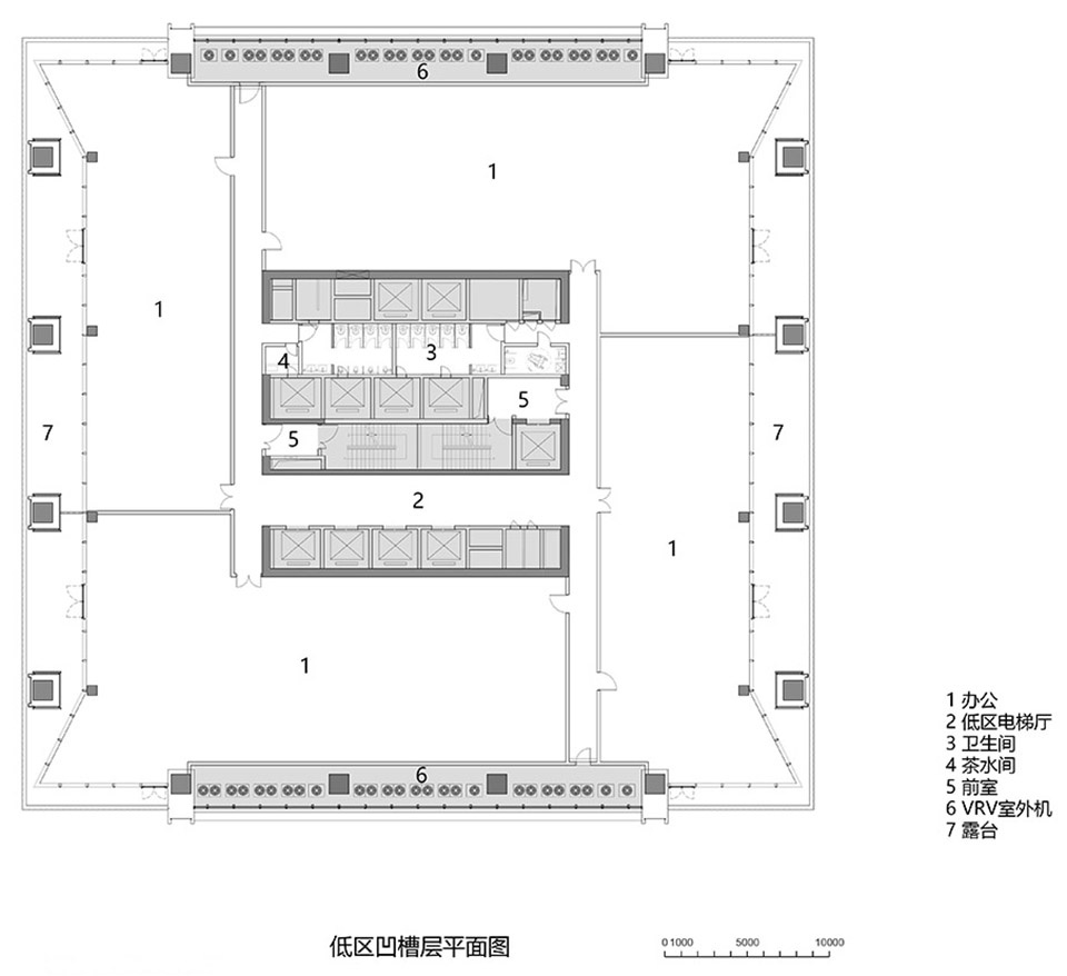 china resources land center office tower by dushe
