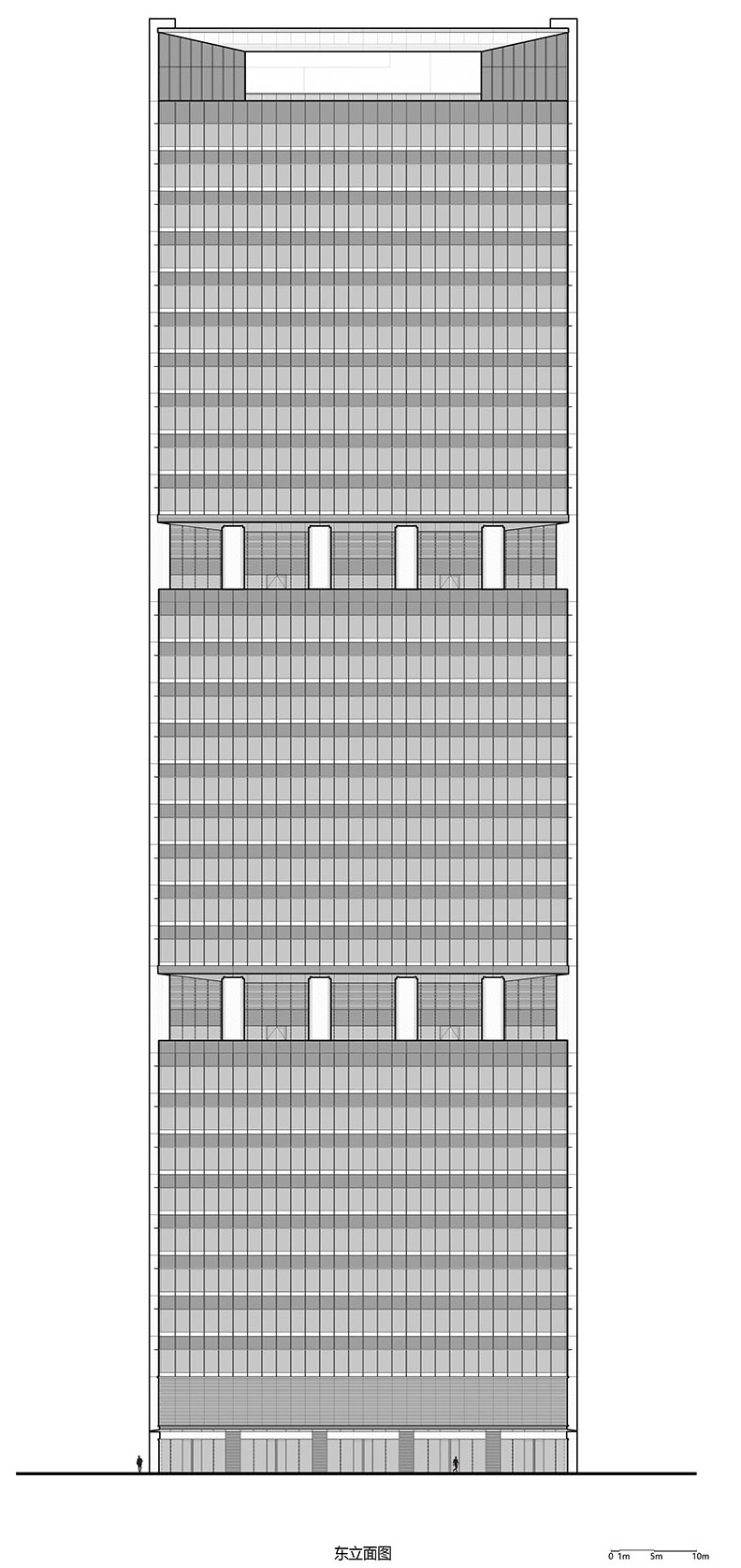 china resources land center office tower by dushe