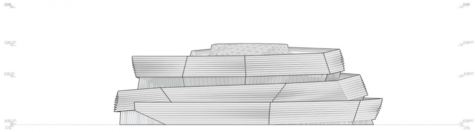 Cloud Pavilion Elevation