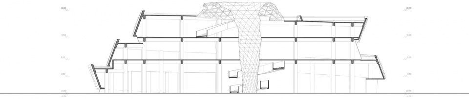 Cloud Pavilion Section B B