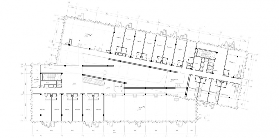 Life Support Building 4th Floor Plan