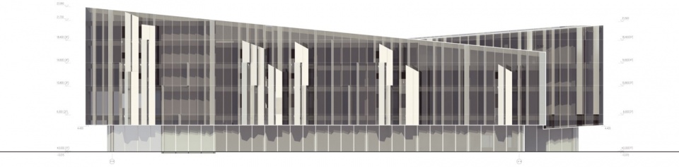Life Support Building North Elevation