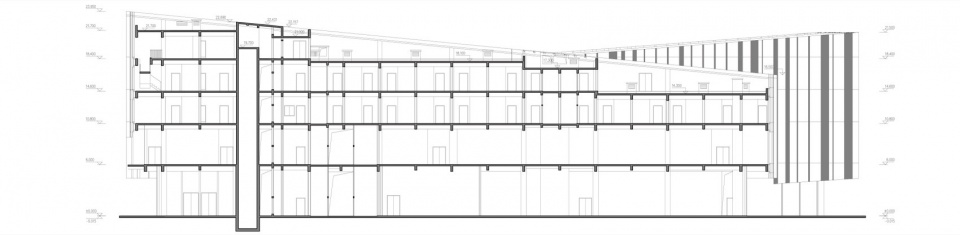 Life Support Building Section B B