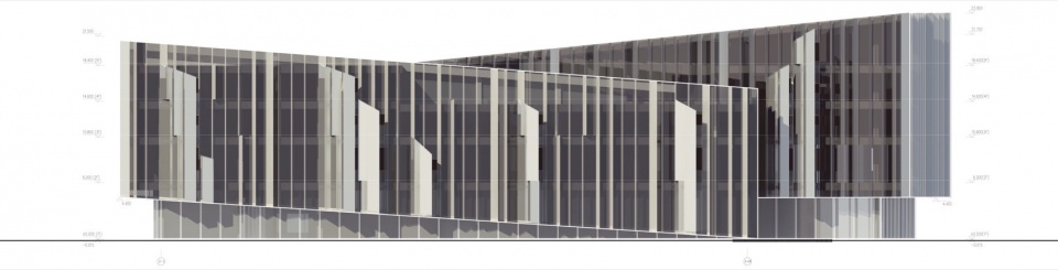 Life Support Building South Elevation