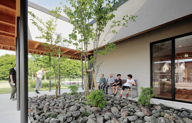 Group home MSK by HIBINOSEKKEI + FUKUSHIKEN