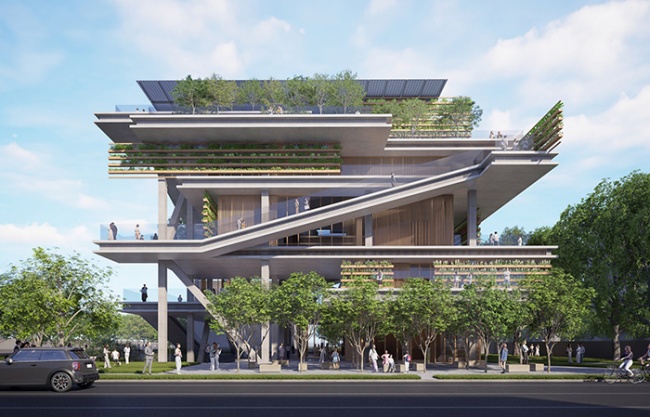 Zhangmiao Community Center by OPEN