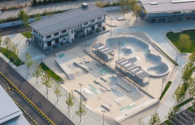 A&S阿那亚北岸滑板公园，河北 / 万社设计