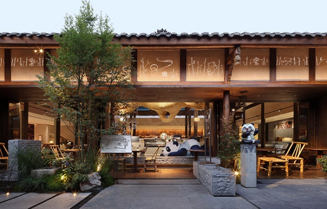 ChaPanda Kuanzhai Alley Flagship Store by UND Design Studio