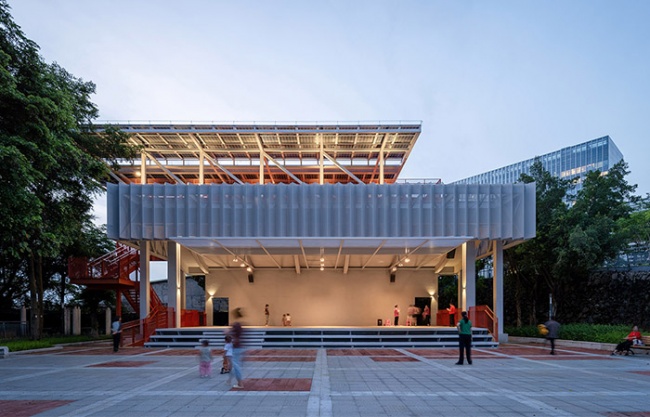 羌下村戏台变形记，深圳 / 自组空间设计