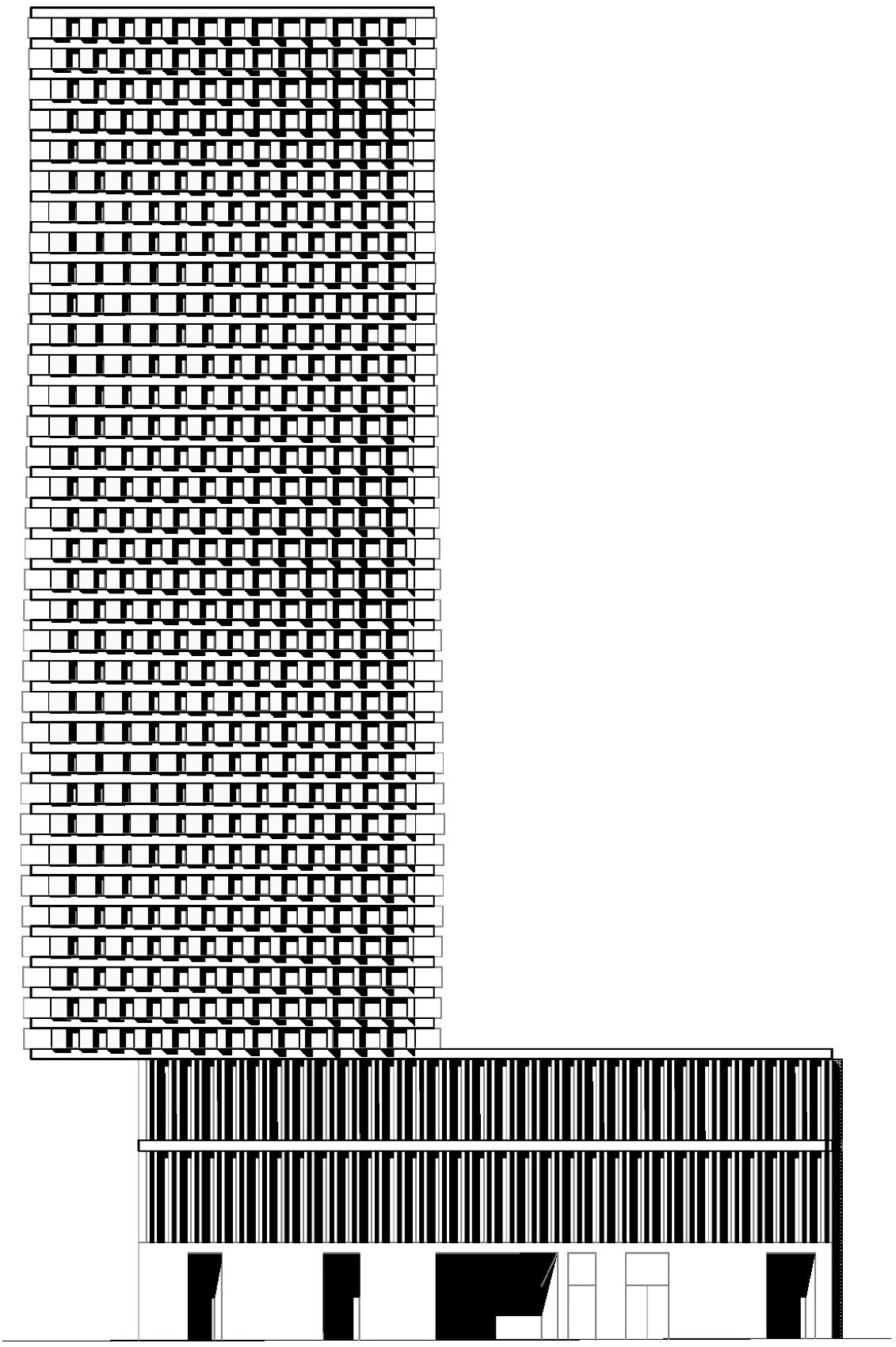 CFC CUBE TOWER by OUALALOU+CHOI - 谷德设计网