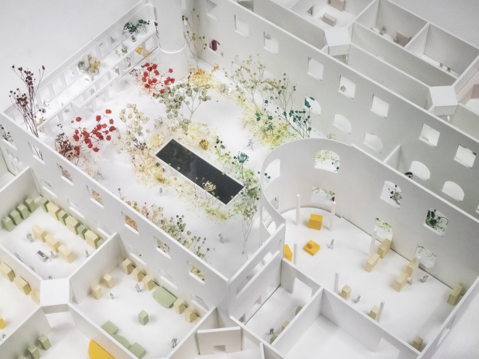 Brussels Royal Museums of Art and History scenographic competition by Elmes