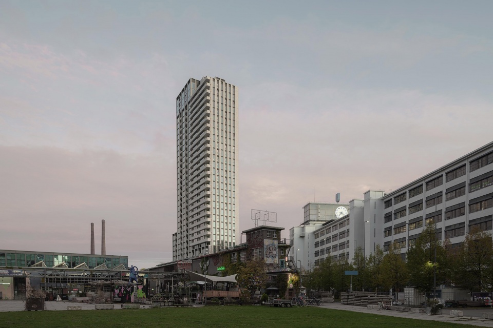 Lighthouse high rise apartment by De Zwarte Hond