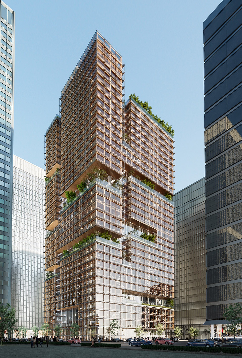 Regenerative Tree by NIKKEN SEKKEI LTD xuy