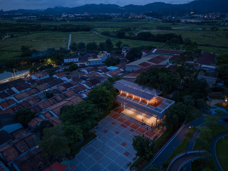 The Stage Reimagined in Qiangxia Village by Zizu Studio
