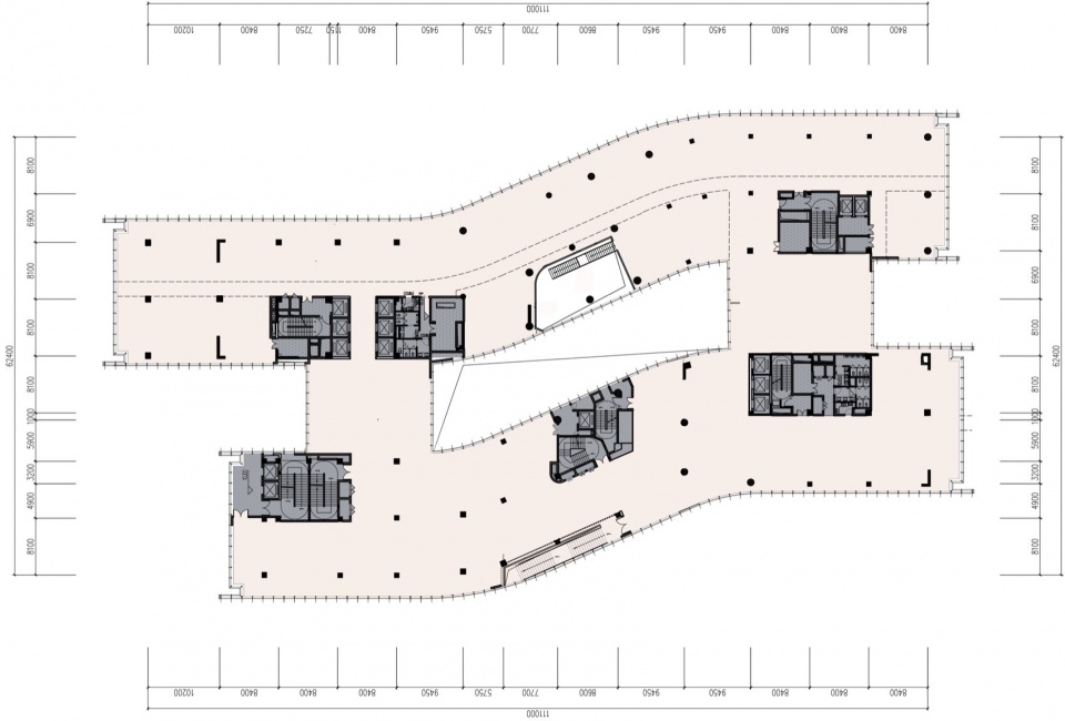 chengdu luxiao station tod area a plot three by sichuan architectural design research institute co ltd