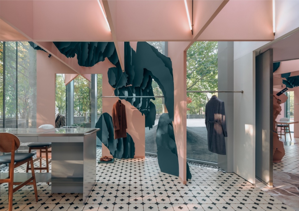 keymen bespoke gentlemens wear shop by linjian design studio
