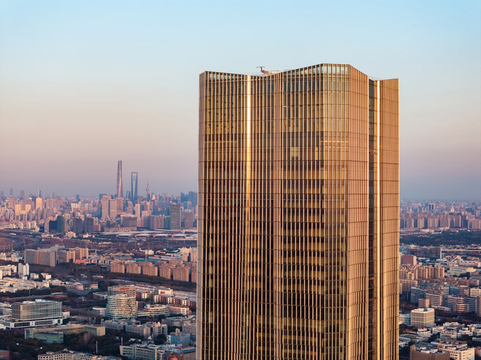 Zhangjiang Science Gate Twin Towers by Gensler