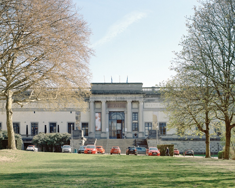 Brussels Royal Museums of Art and History scenographic competition by Elmes