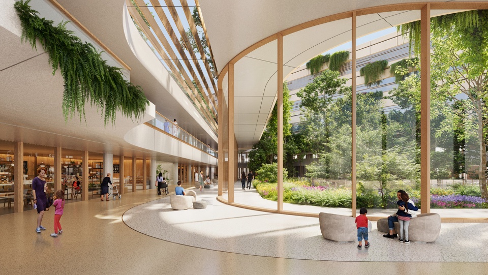 Malpensa Hospital international design competition by Zaha Hadid Architects