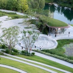 麓湖漩涡公园咖啡厅，四川 / MUDA慕达建筑