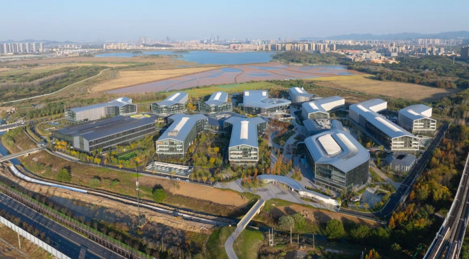 hangzhou alibaba nanhu future science park by ups