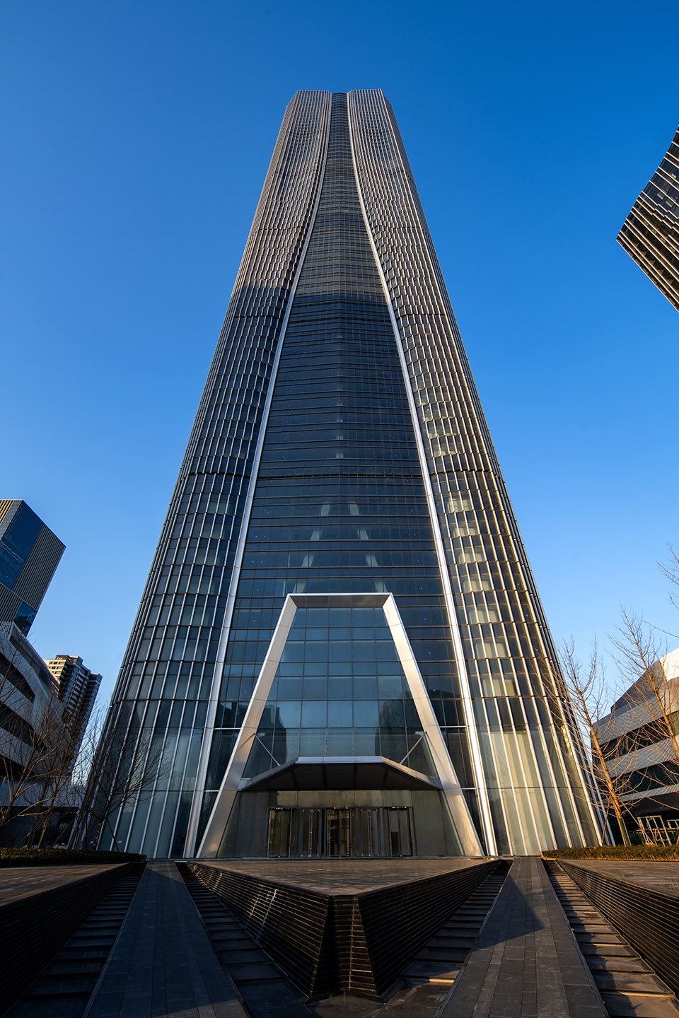 Zhangjiang Science Gate Twin Towers by Gensler