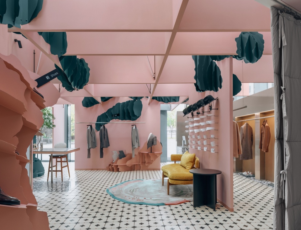 keymen bespoke gentlemens wear shop by linjian design studio